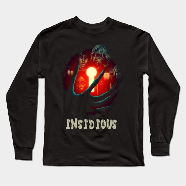 Devils Hand Lock Long Sleeve T-Shirt by The Graphic Tape